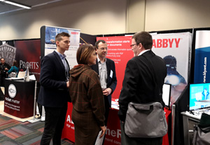 At ABBYY booth, visitors learned about features and capabilities of ABBYY solutions for the legal industry